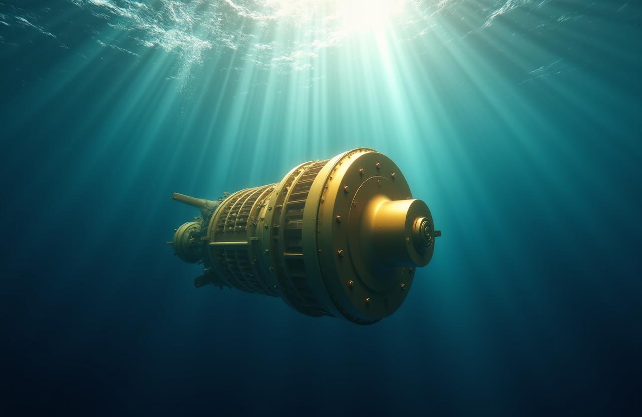 次世代の海流発電タービン